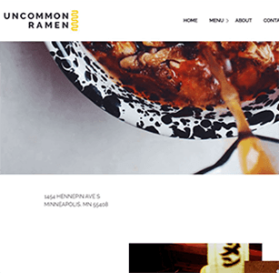 Website project three- Uncommon Ramen